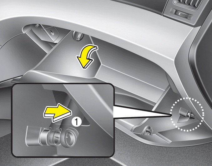 Hyundai Sonata Climate control air filter Maintenance